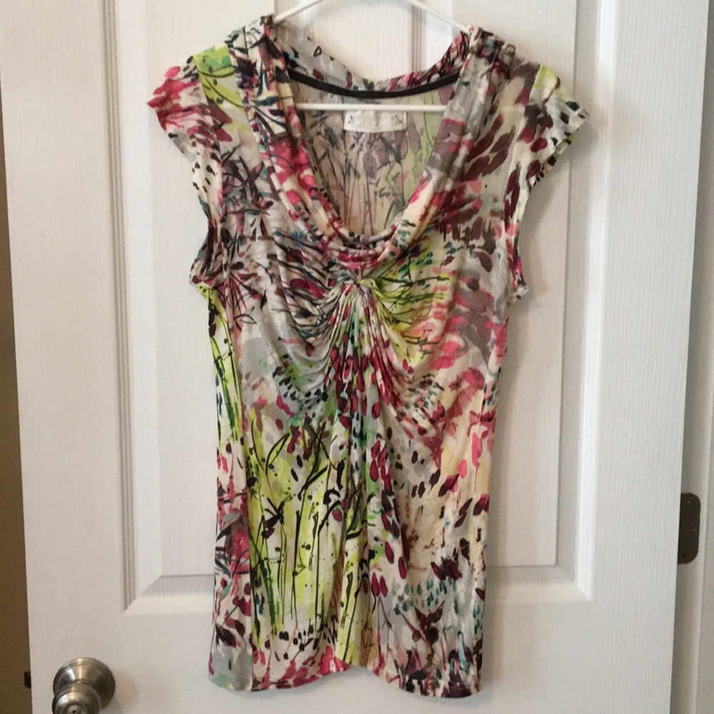 Velvet Anthropologie cowl neck shirt